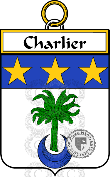 Coat of arms of family Charlier   ref: 34281