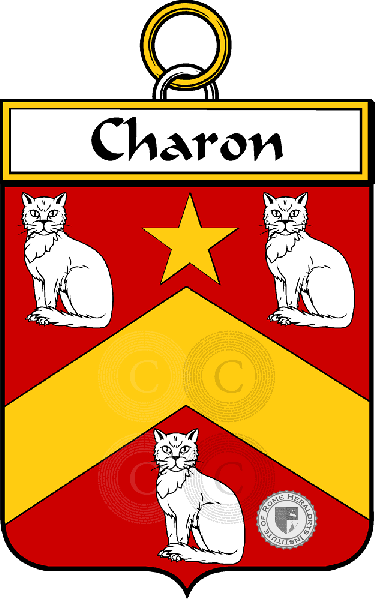 Brasão da família Charon