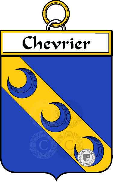 Brasão da família Chevrier