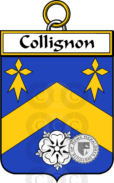 Escudo de la familia Collignon   ref: 34324