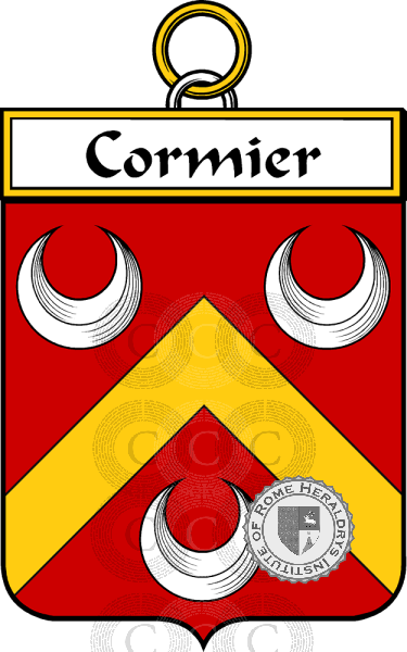 Escudo de la familia Cormier   ref: 34342