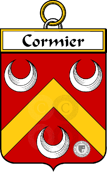 Escudo de la familia Cormier