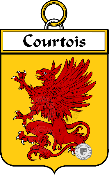 Escudo de la familia Courtois