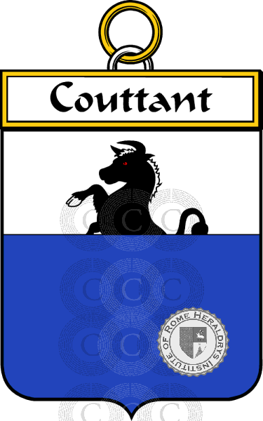 Wappen der Familie Couttant   ref: 34358