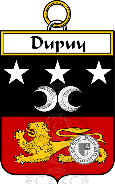 Escudo de la familia Dupuy   ref: 34369