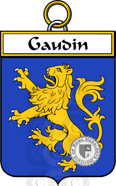 Escudo de la familia Gaudin