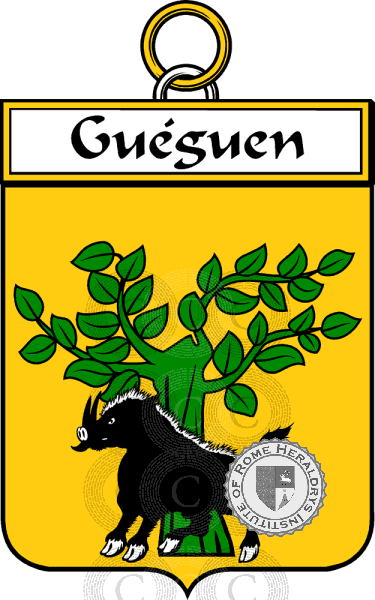 Escudo de la familia Guéguen   ref: 34498
