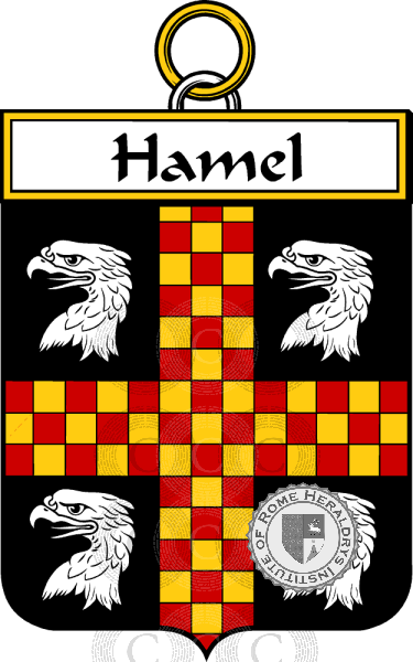 Brasão da família Hamel