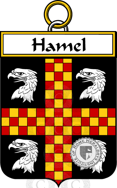 Coat of arms of family Hamel