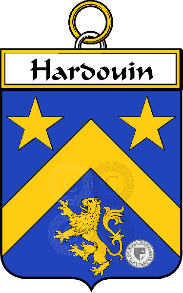Brasão da família Hardouin