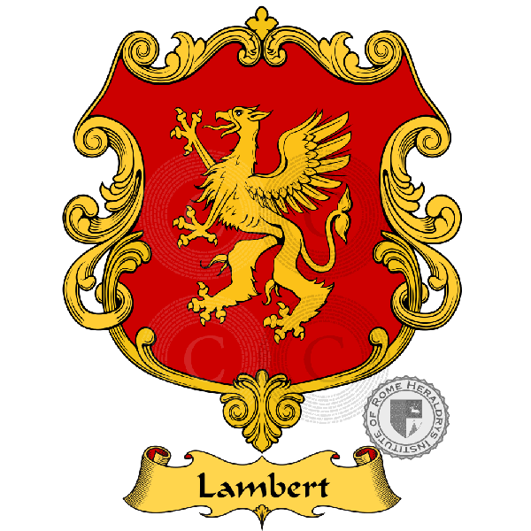 Brasão da família Lambert
