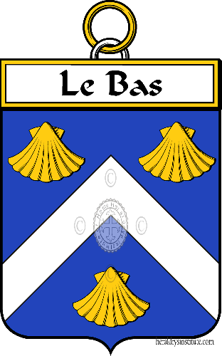 Escudo de la familia Le Bas