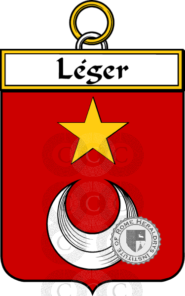 Coat of arms of family Leger