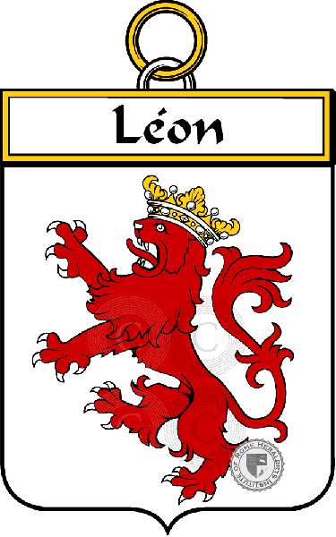 Escudo de la familia Leon