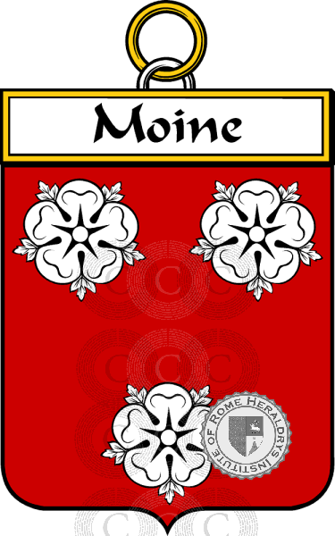 Coat of arms of family Moine