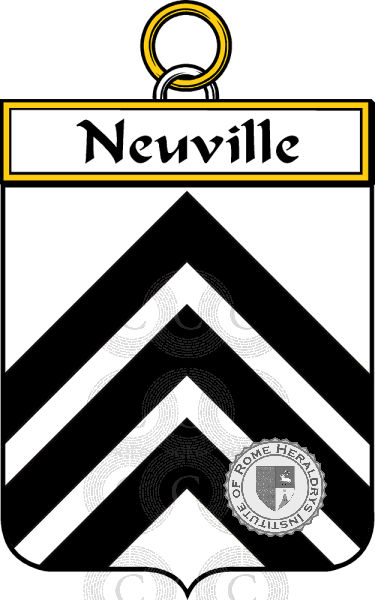Brasão da família Neuville   ref: 34780