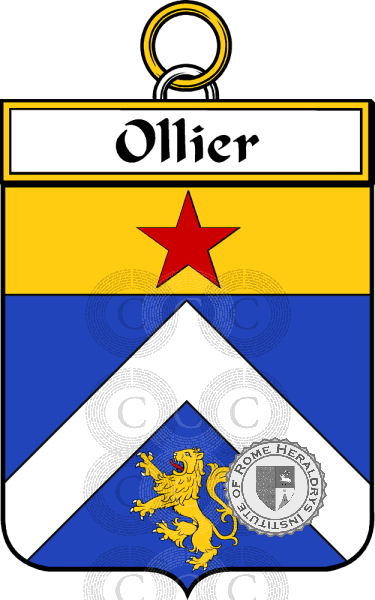 Brasão da família Ollier