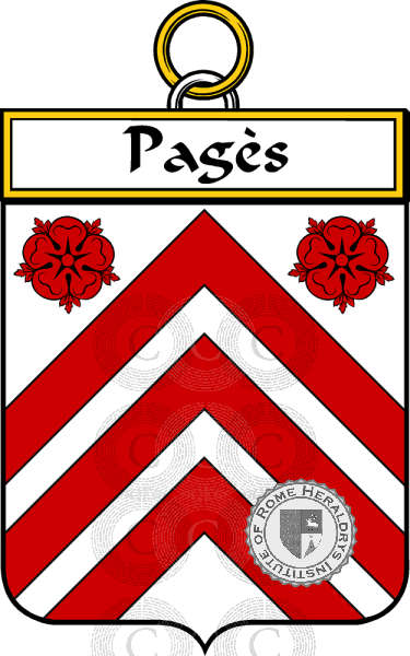 Coat of arms of family Pagès