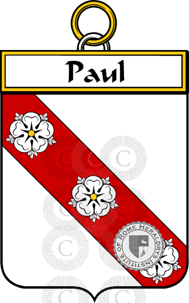 Wappen der Familie Paul   ref: 34808