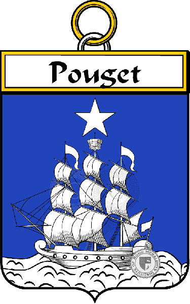Escudo de la familia Pouget