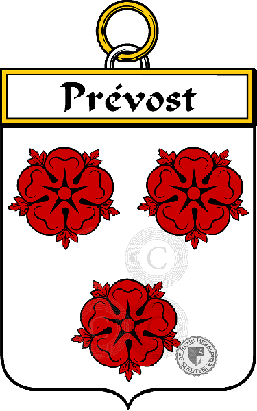 Coat of arms of family Prevost