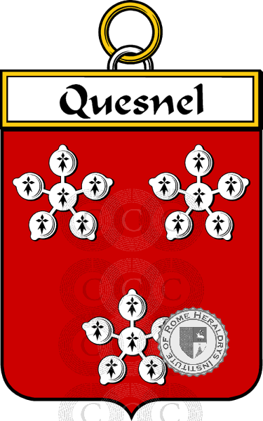 Escudo de la familia Quesnel