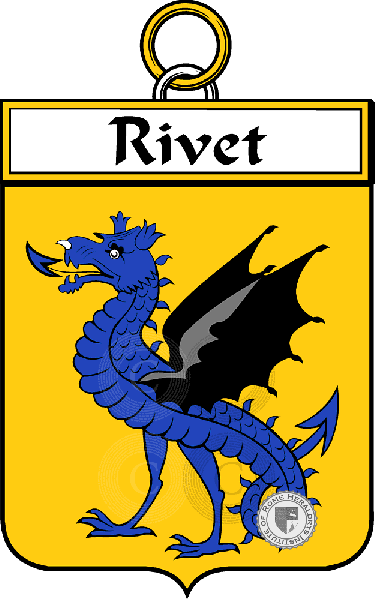 Coat of arms of family Rivet