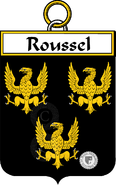 Coat of arms of family Roussel