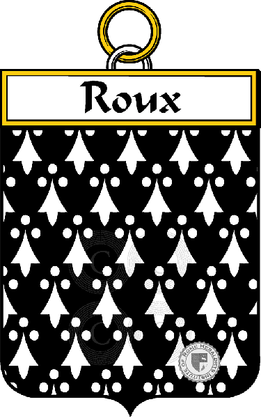 Coat of arms of family Roux