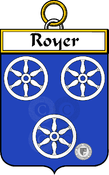 Coat of arms of family Royer