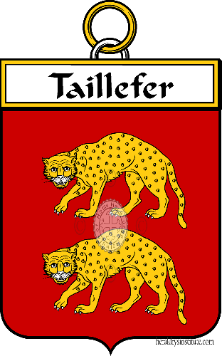 Coat of arms of family Taillefer