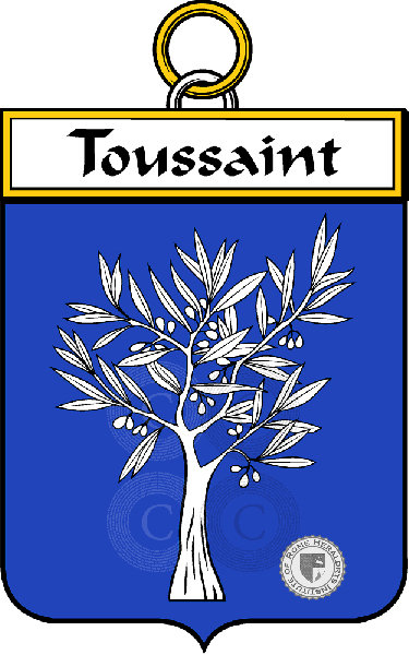 Brasão da família Toussaint