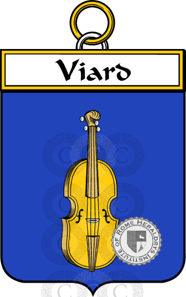 Coat of arms of family Viard   ref: 35047