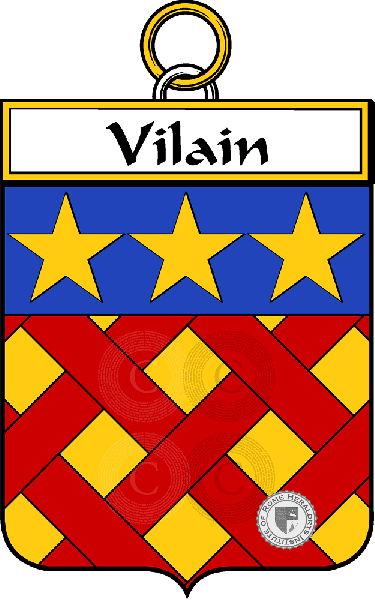 Escudo de la familia Vilain
