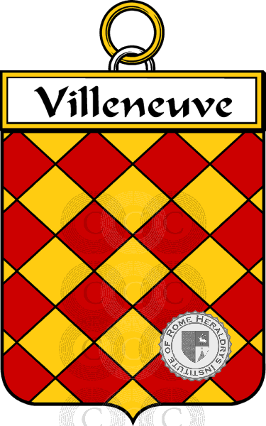 Escudo de la familia Villeneuve   ref: 35060