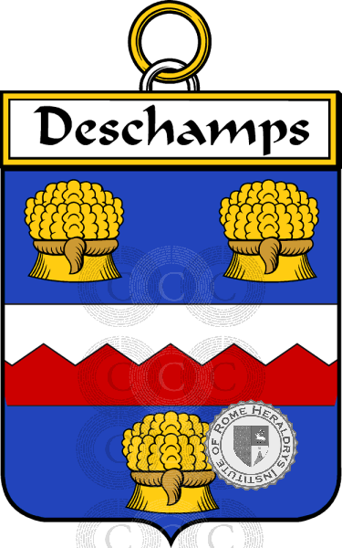 Escudo de la familia Deschamps   ref: 35105