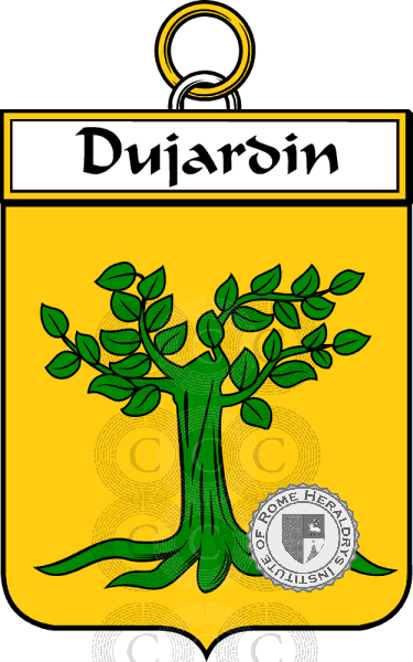 Wappen der Familie Dujardin (Jardin du)   ref: 35145