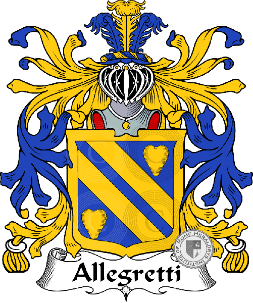 Escudo de la familia Allegretti