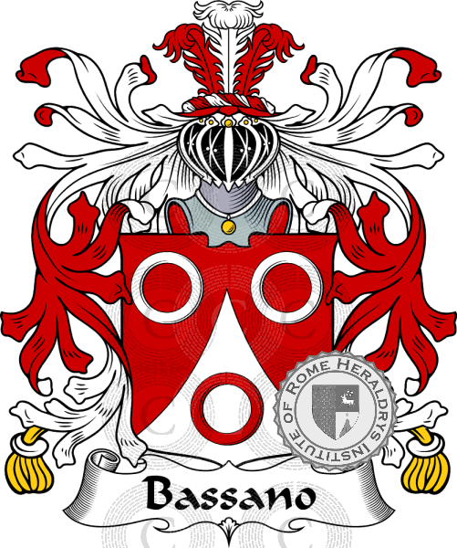 Wappen der Familie Bassano