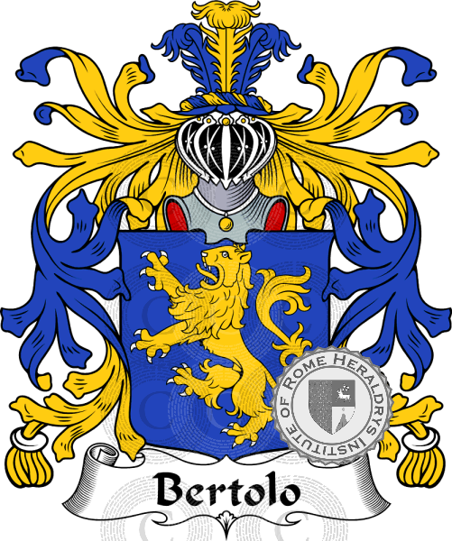 Escudo de la familia Bertolo