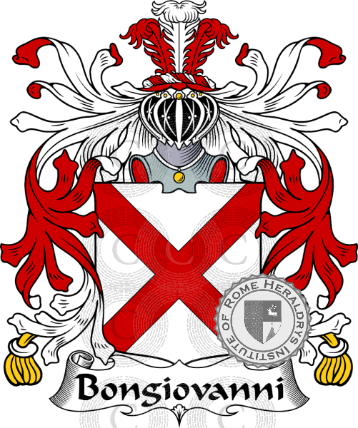 Escudo de la familia Bongiovanni   ref: 35221