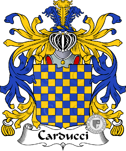 Wappen der Familie Carducci