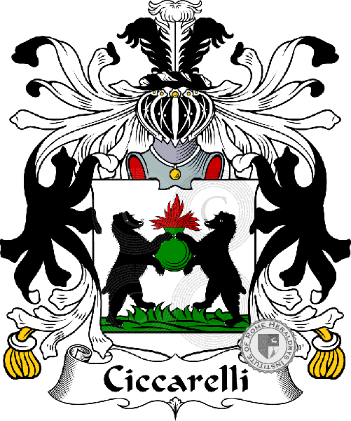 Brasão da família Ciccarelli