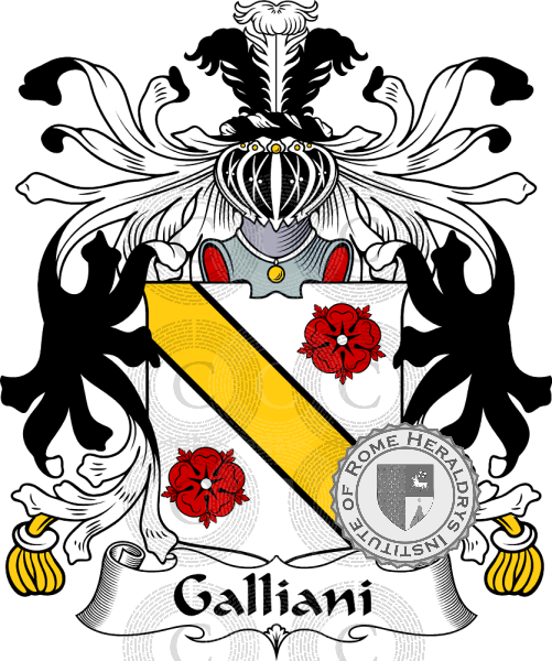 Coat of arms of family Galliani