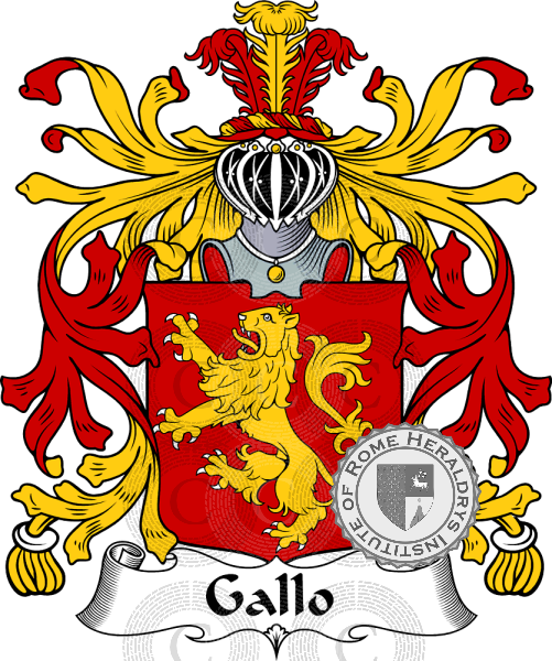 Brasão da família Gallo