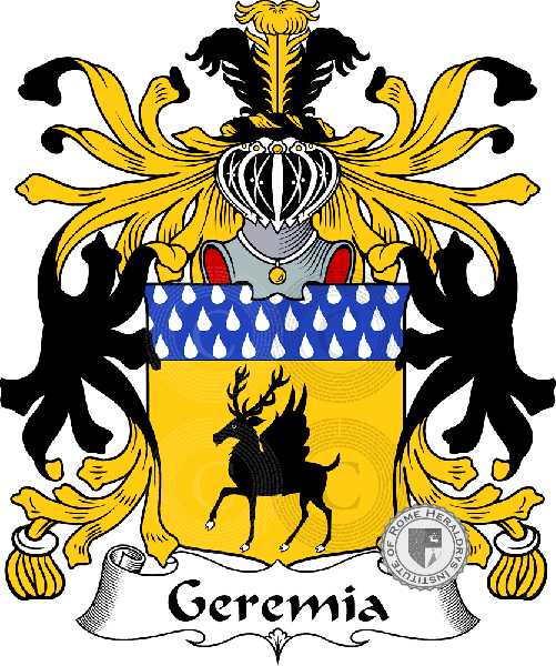 Coat of arms of family Geremia