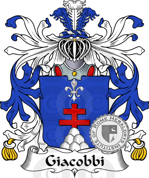 Coat of arms of family Giacobbi