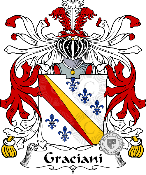 Coat of arms of family Graciani