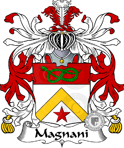 Wappen der Familie Magnani