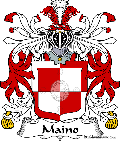 Escudo de la familia Maino   ref: 35509